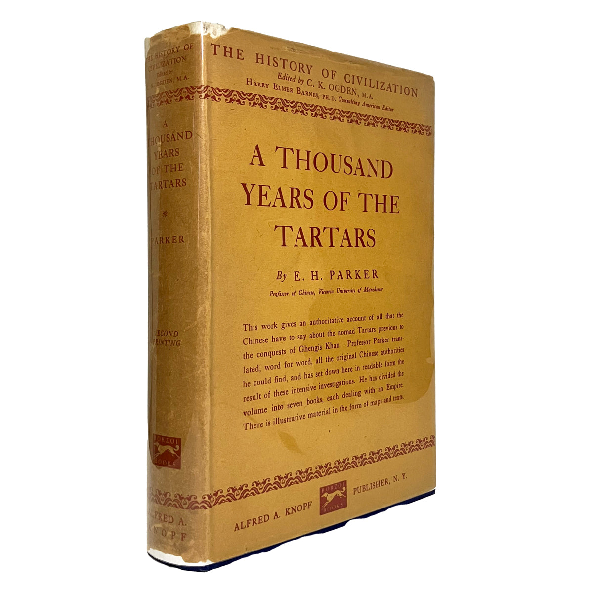 A Thousand Years of the Tartars by E. H. Parker
