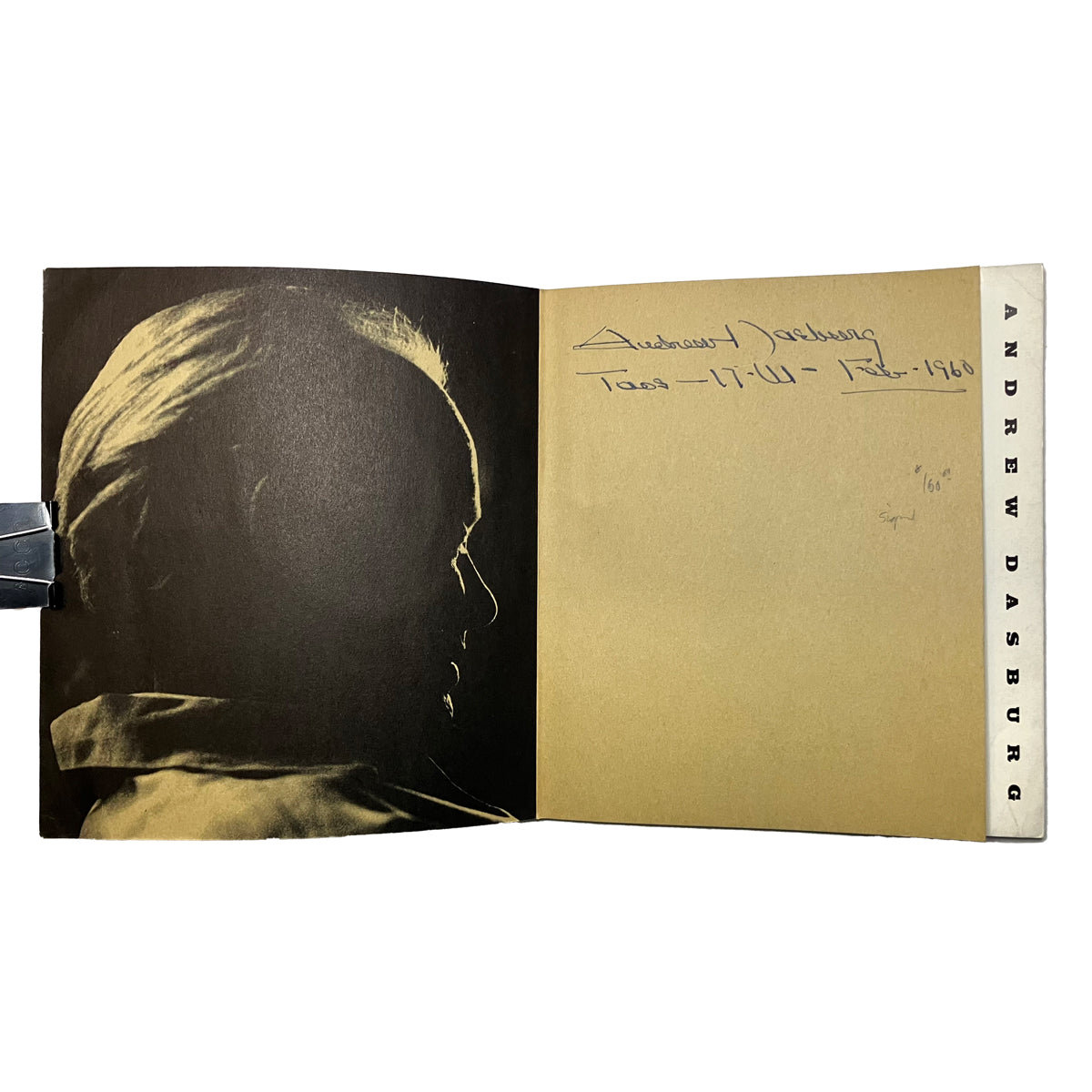 Andrew Dasburg by Jerry Bywaters, signed