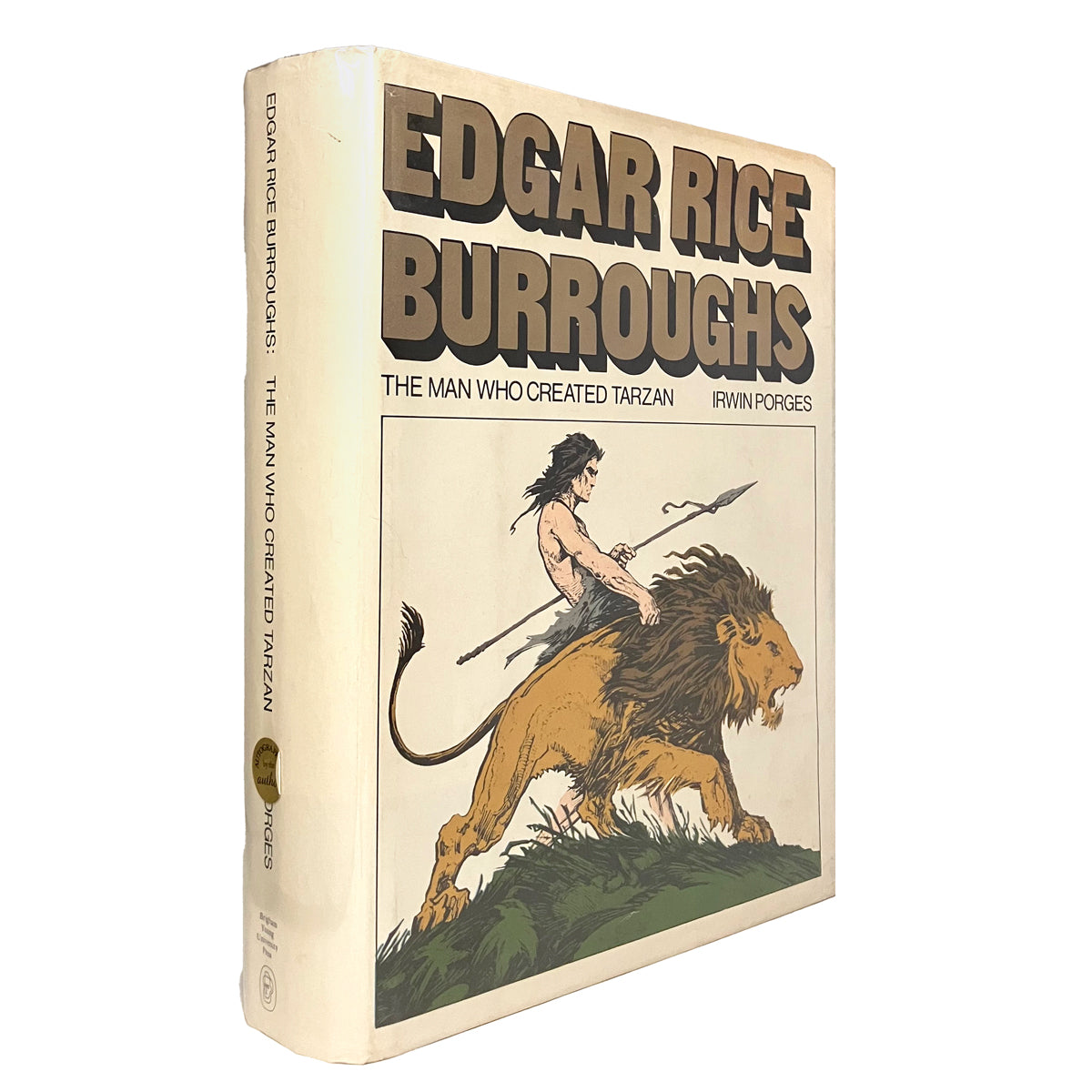 Edgar Rice Burroughs by Irwin Porges, signed