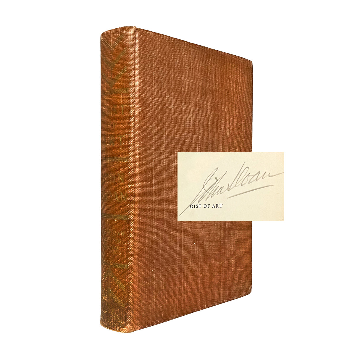 Gist of Art by John Sloan, signed