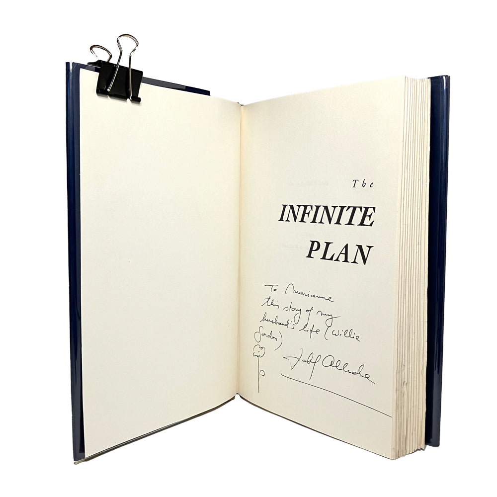 The Infinite Plan by Isabel Allende, signed