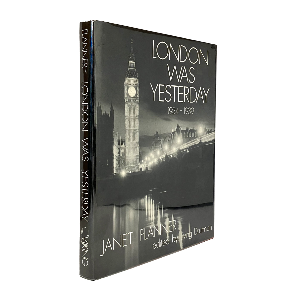 London Was Yesterday by Janet Flanner, signed