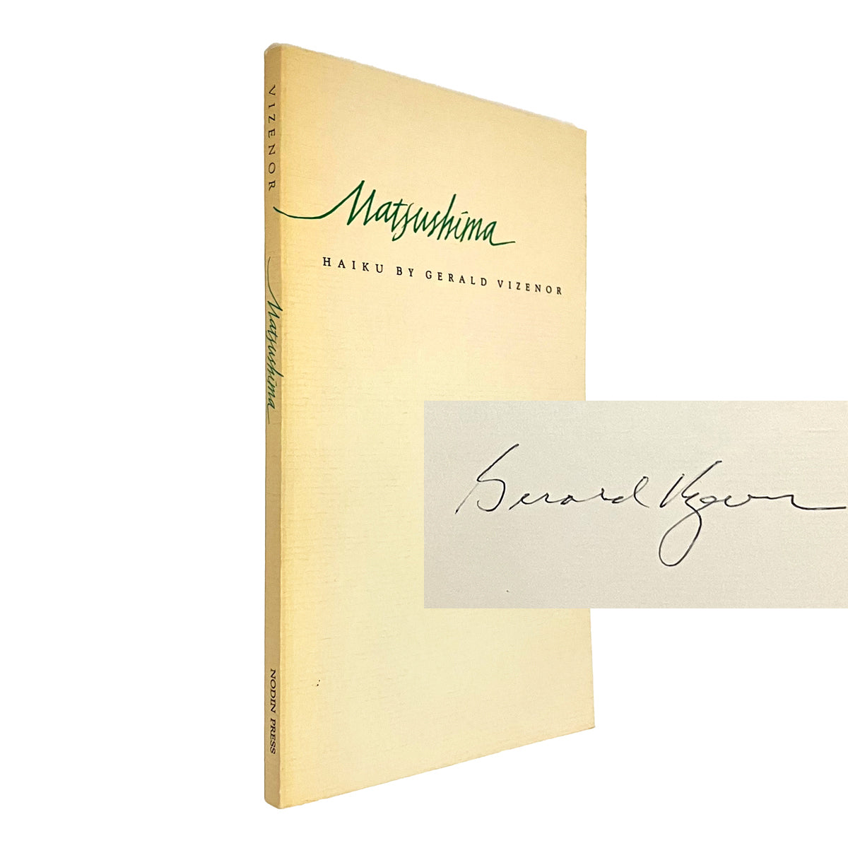 Matsushima: Pine Islands. Haiku by Gerald Vizenor, signed