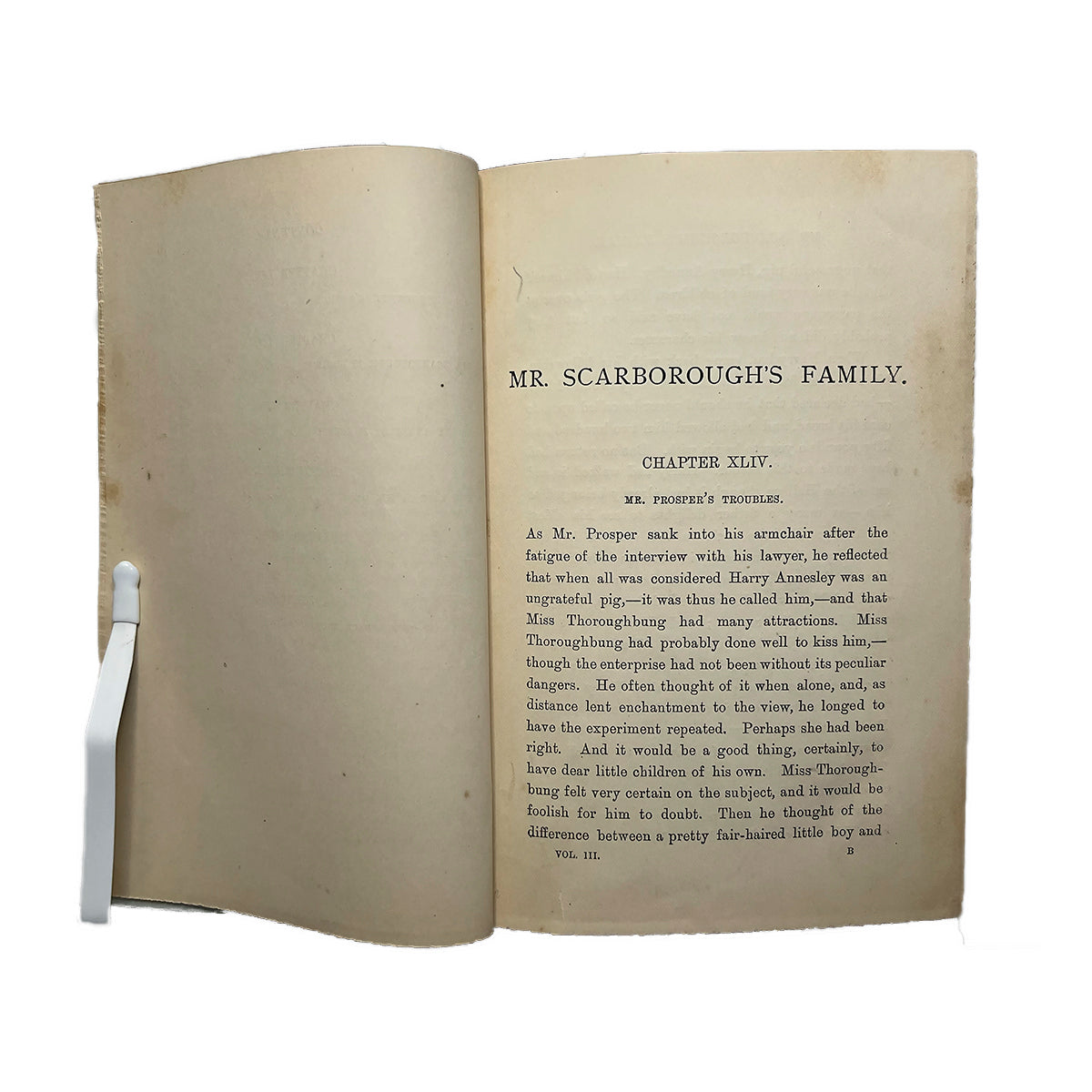 Mr. Scarborough's Family by Anthony Trollope, 3 Vol. Set
