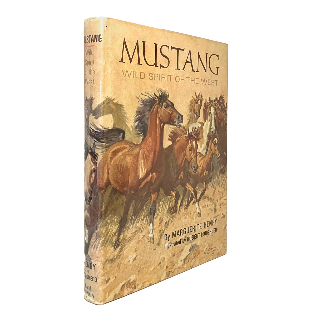Mustang by Marguerite Henry, signed