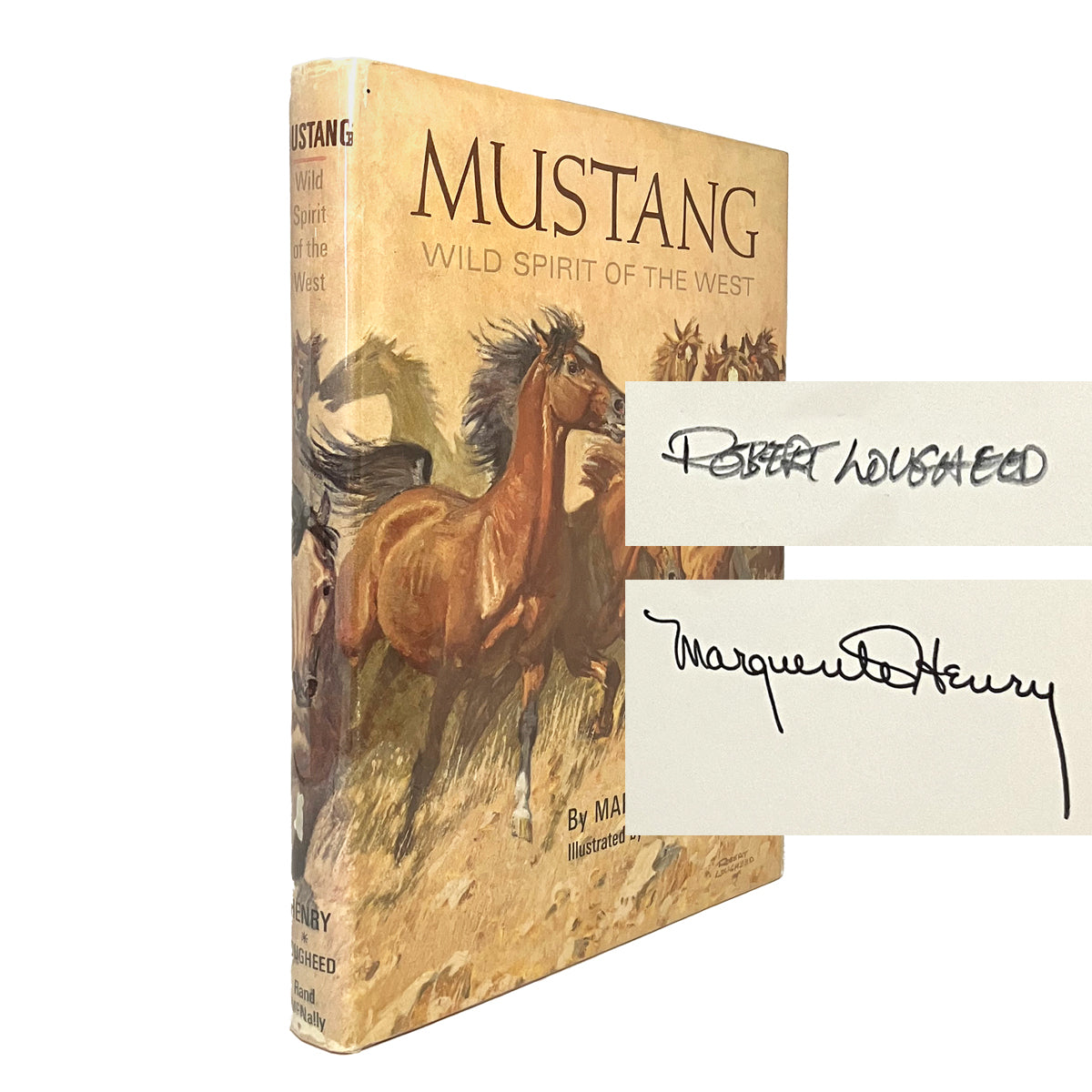 Mustang by Marguerite Henry, signed