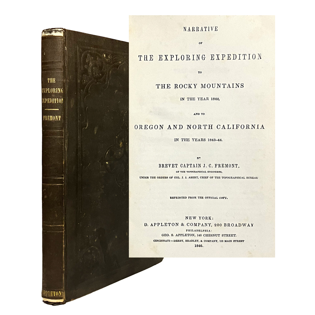 Narrative of the Exploring Expedition to the Rocky Mountains by J.C. Fremont