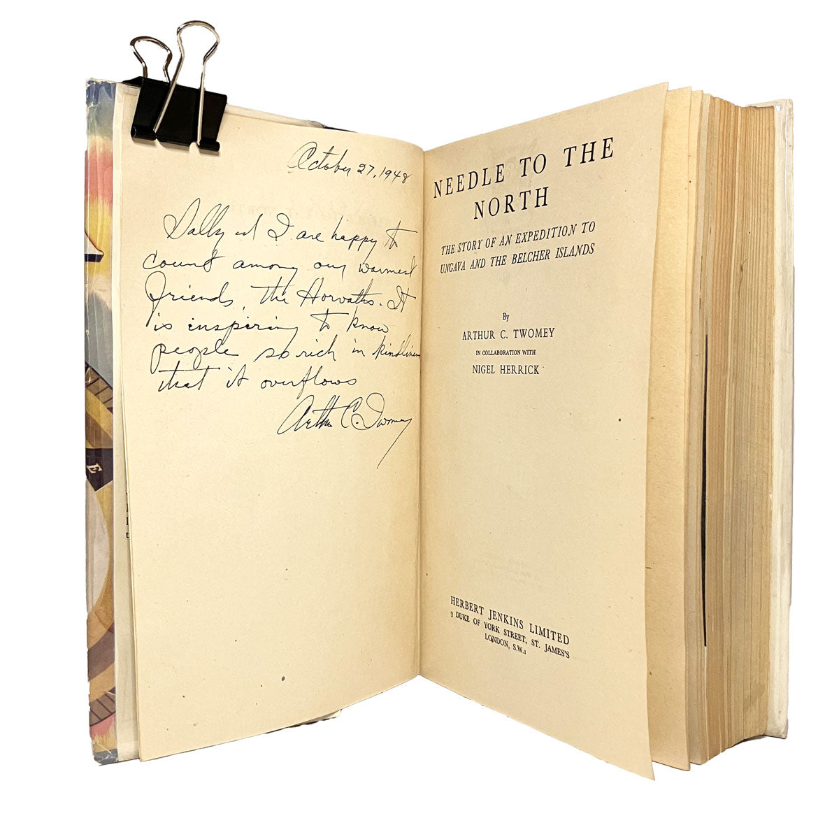 Needle to the North by Arthur Twomey, signed