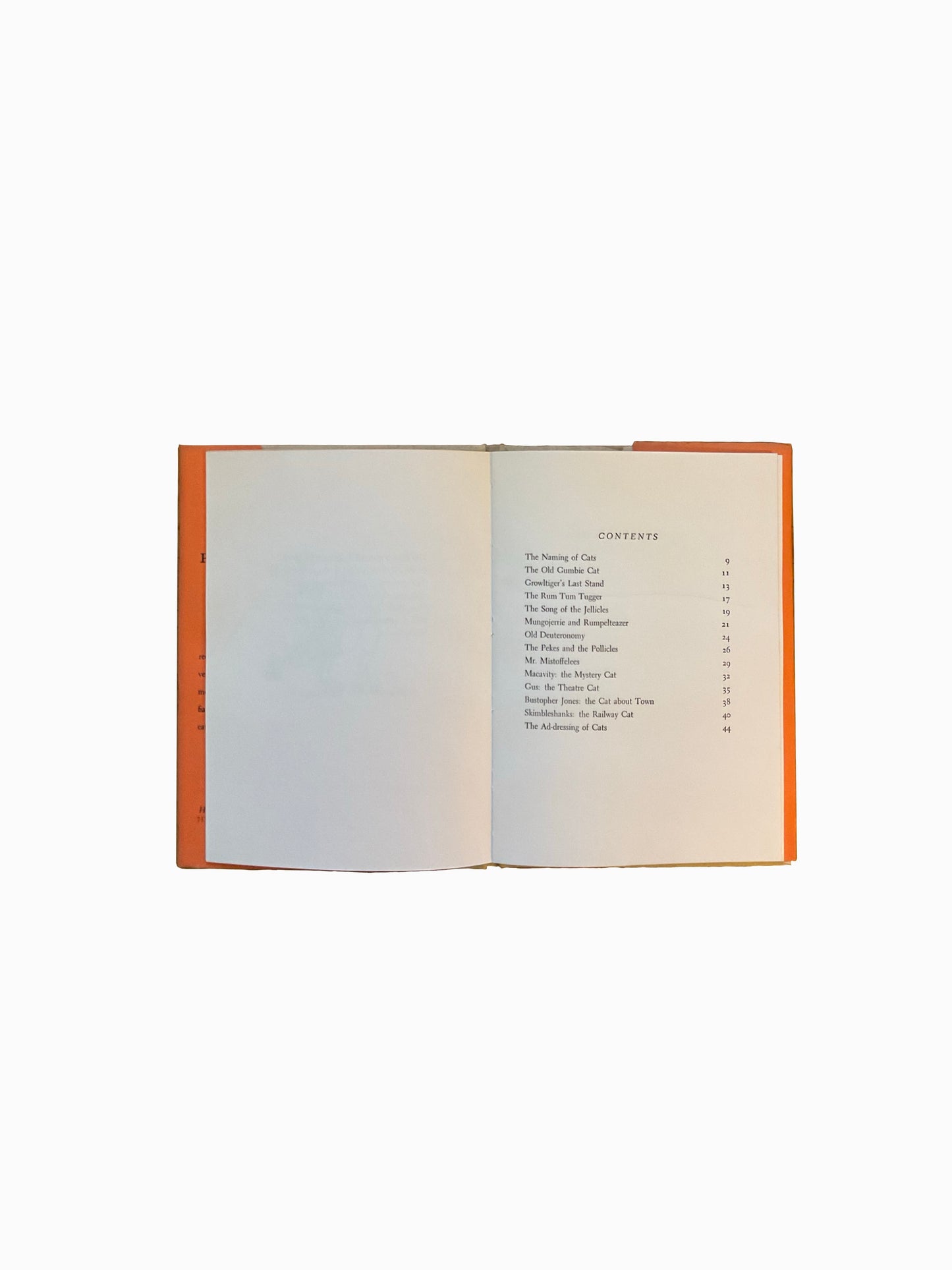 Old Possum's Book of Practical Cats by T.S. Eliot