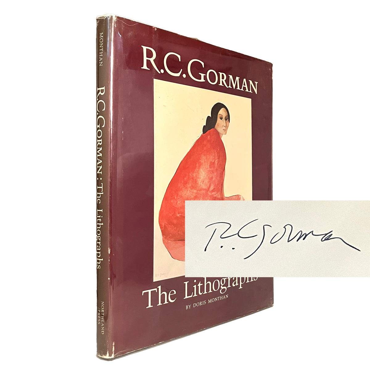 R. C. Gorman by Doris Monthan, signed