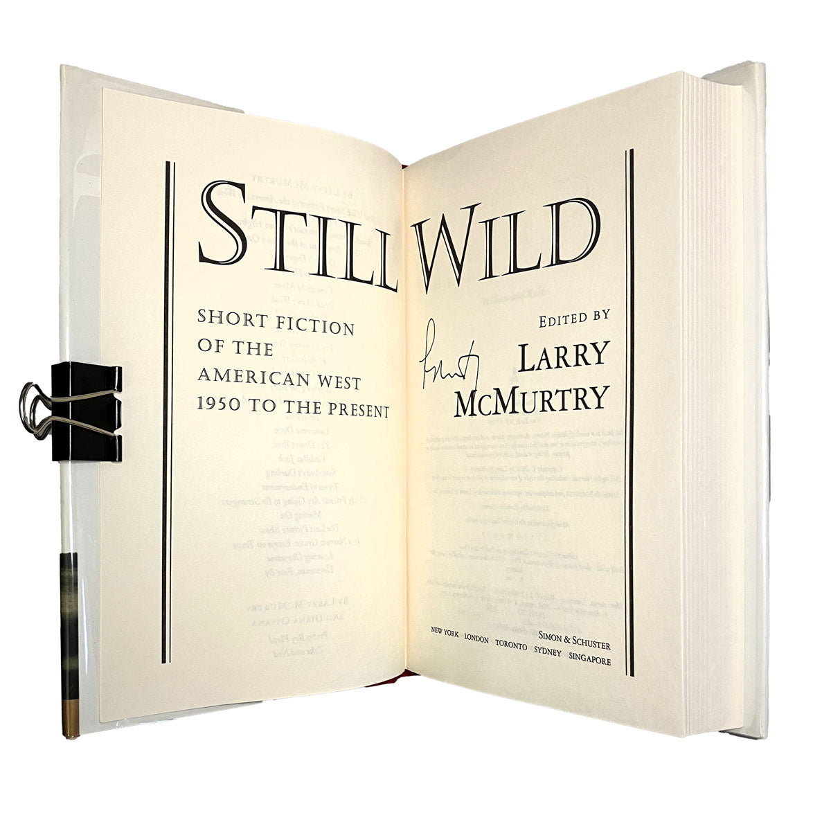 Still Wild ed. by Larry McMurtry