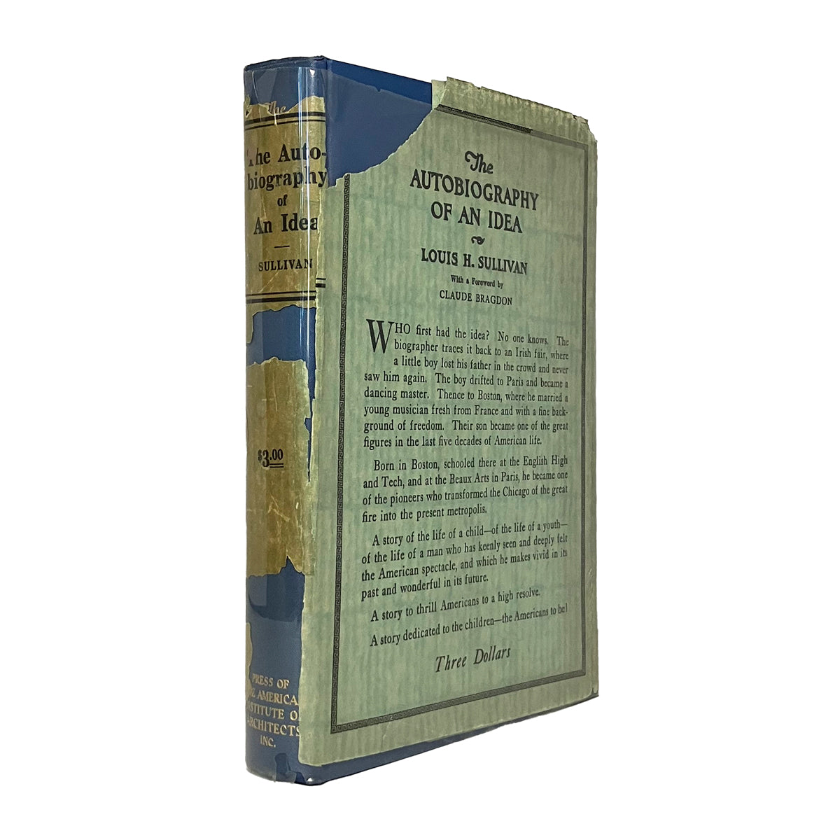 The Autobiography of an Idea by Louis Sullivan