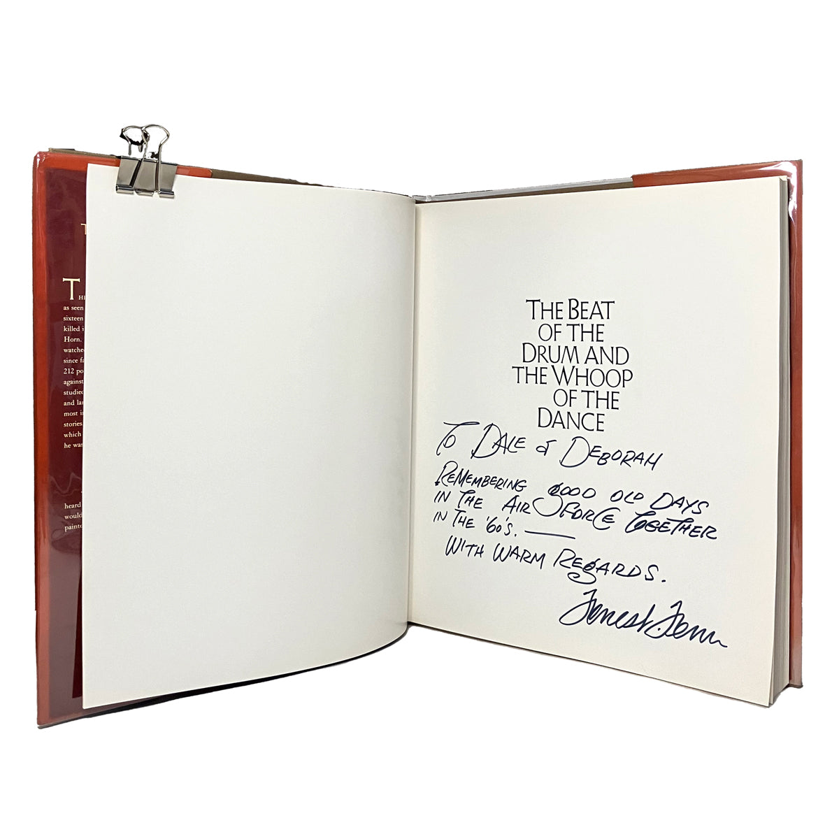 The Beat of the Drum and the Whoop of the Dance by Forrest Fenn, signed