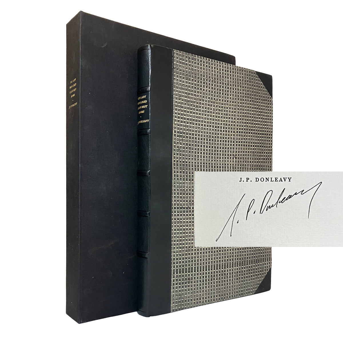 The Lady Who Liked Clean Rest Rooms by J. P. Donleavy, signed