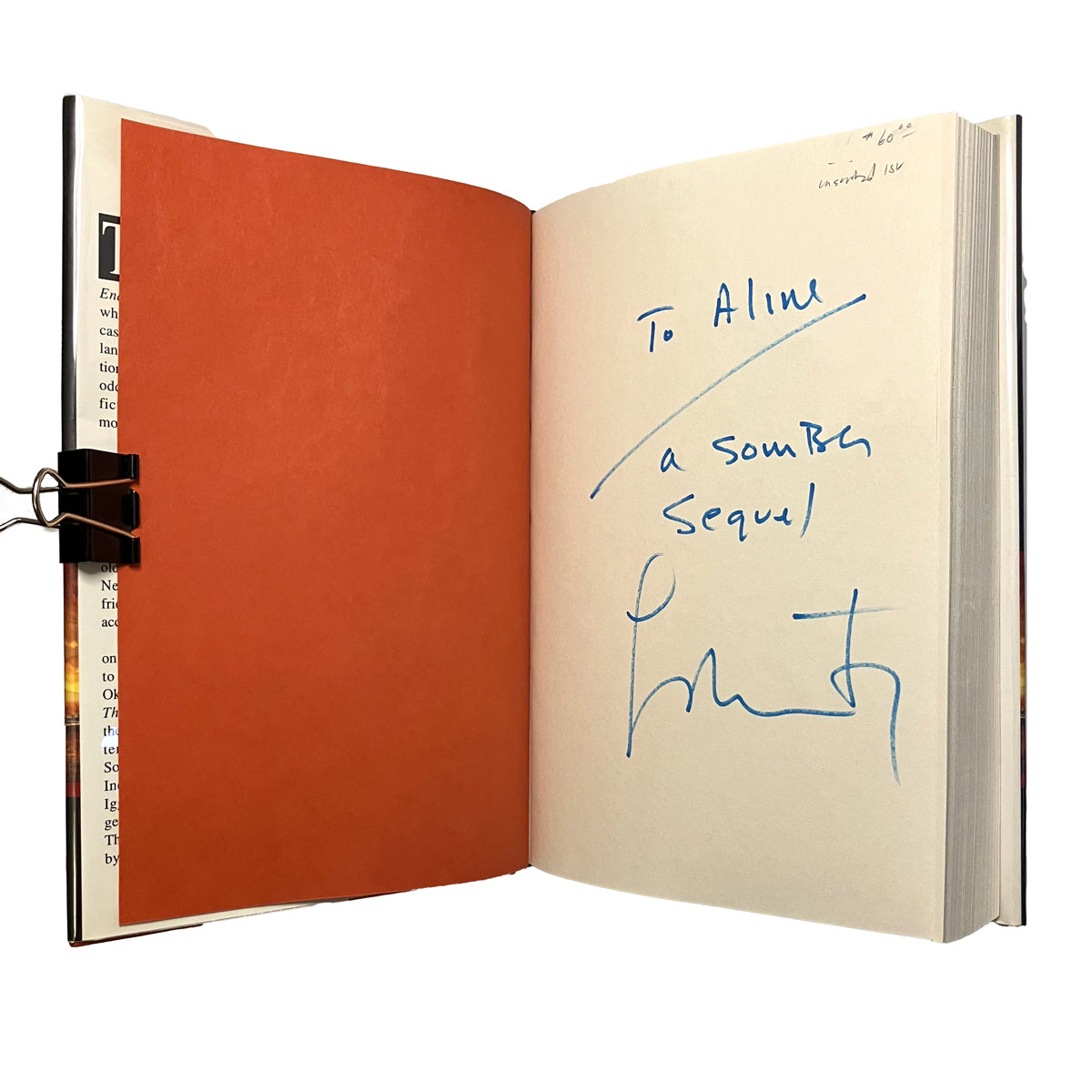 The Late Child by Larry McMurtry, signed