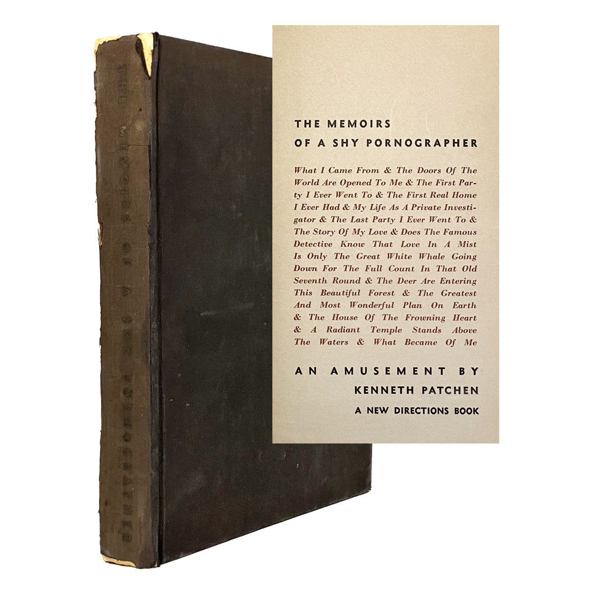 The Memoirs of a Shy Pornographer by Kenneth Patchen