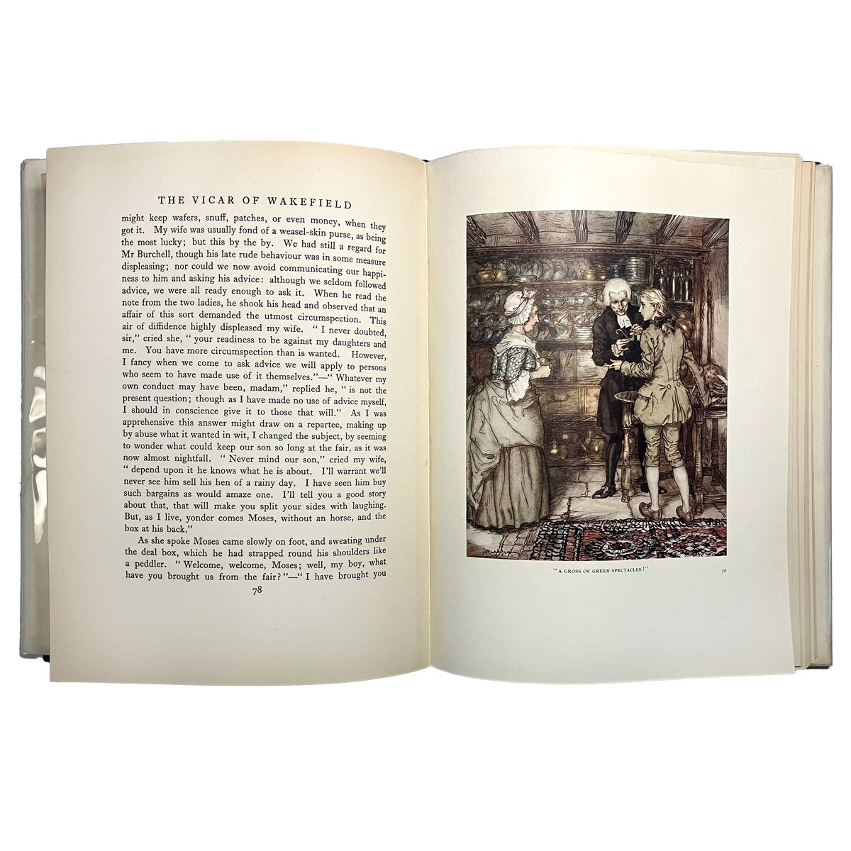 The Vicar of Wakefield illustrated by Arthur Rackham