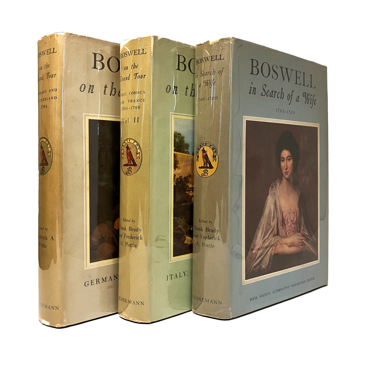 The Yale Editions of the Private Papers of James Boswell, The Complete Trade Editions, 15 Vol.