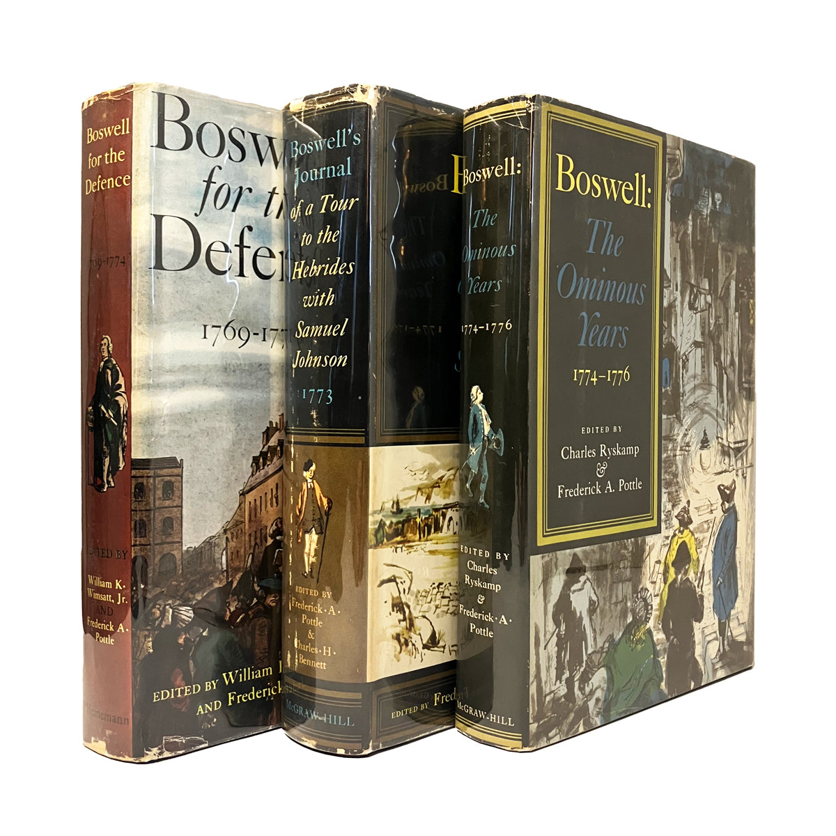 The Yale Editions of the Private Papers of James Boswell, The Complete Trade Editions, 15 Vol.