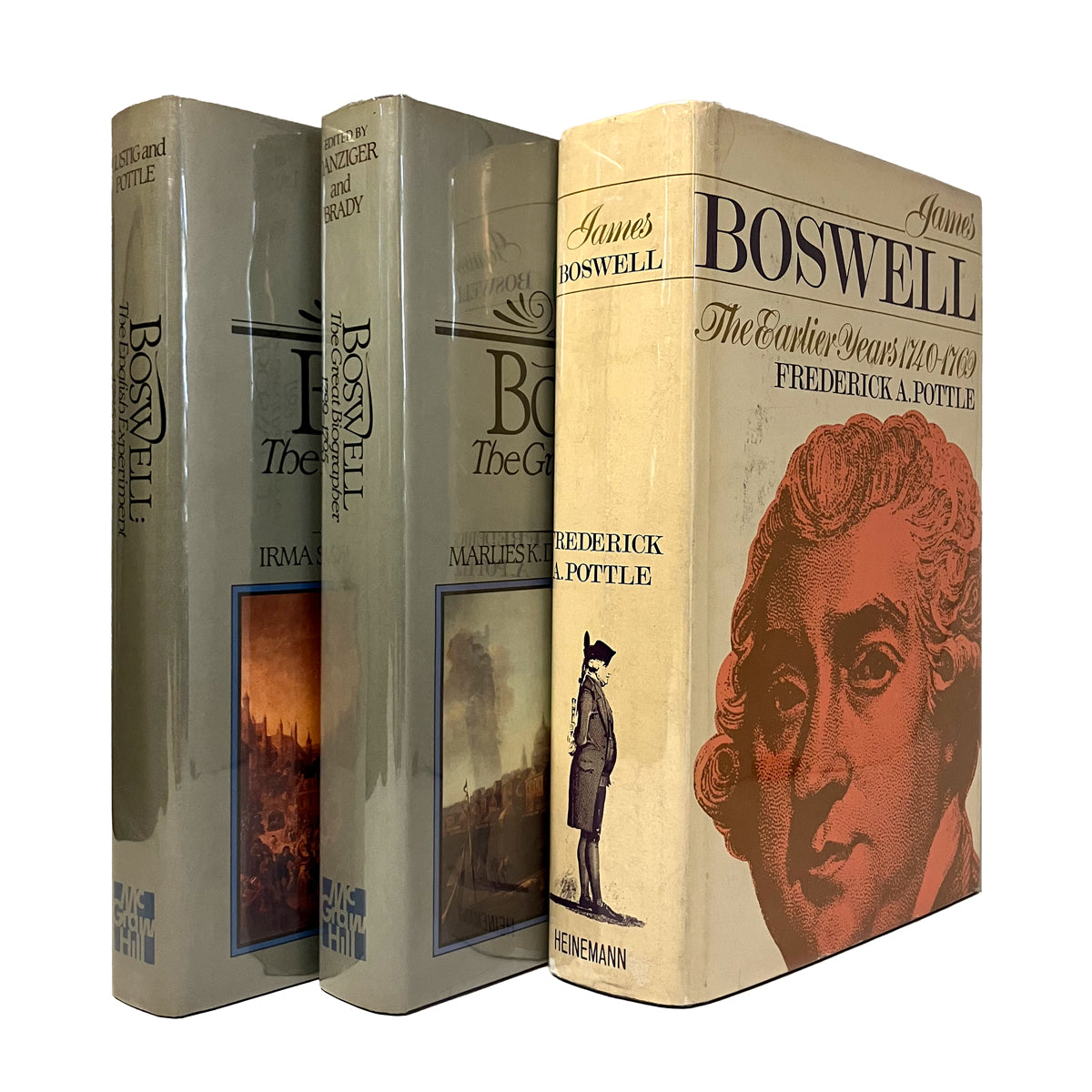 The Yale Editions of the Private Papers of James Boswell, The Complete Trade Editions, 15 Vol.