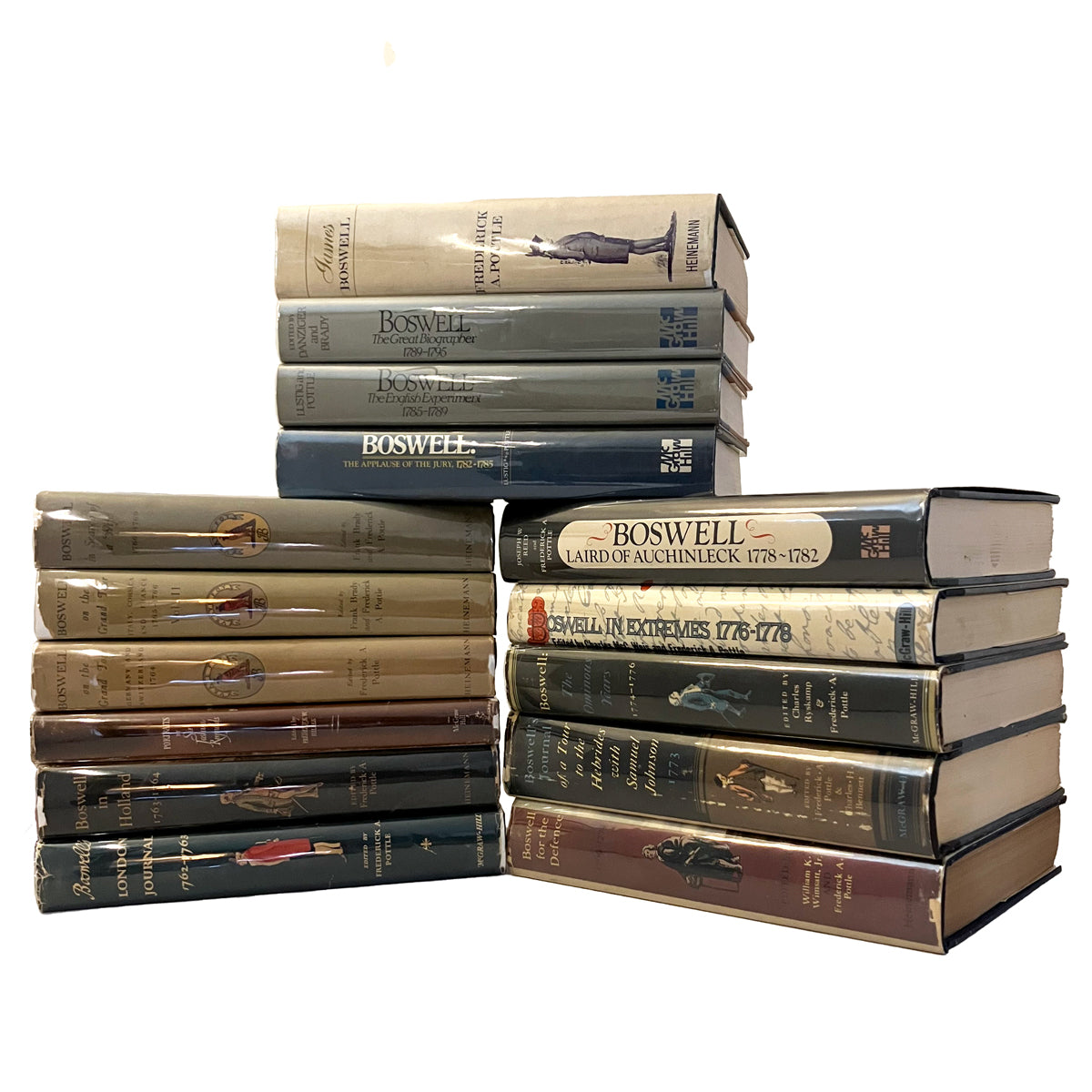 The Yale Editions of the Private Papers of James Boswell, The Complete Trade Editions, 15 Vol.