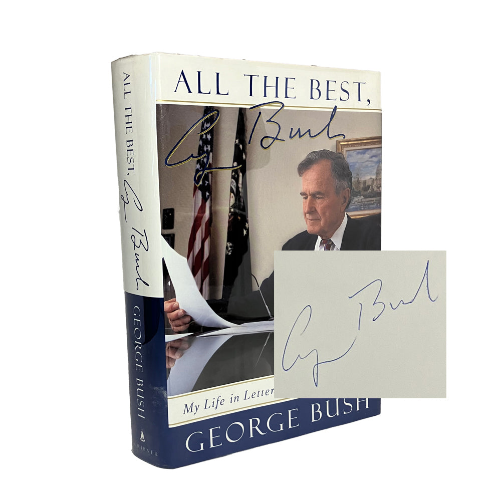 All the Best by George H. W. Bush, signed