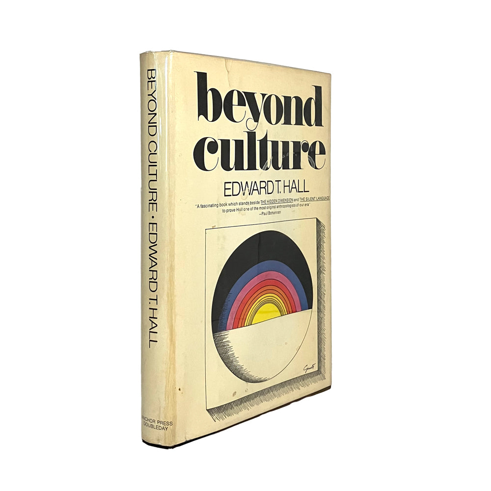 Beyond Culture by Edward T. Hall, signed