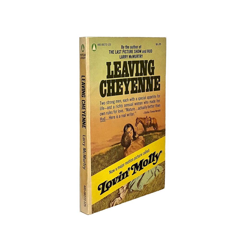 Leaving Cheyenne by Larry McMurtry, signed