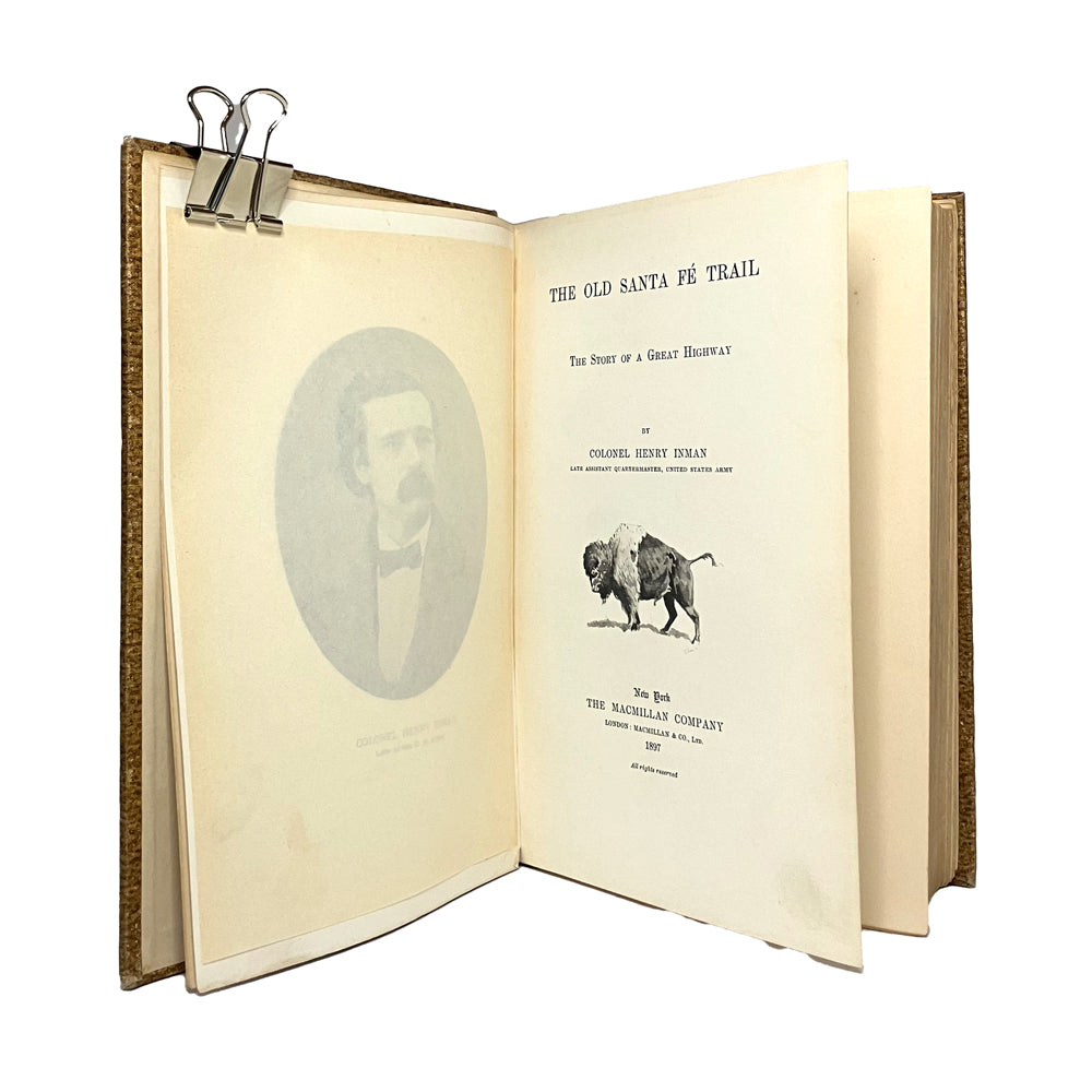 The Old Santa Fe Trail by Henry Inman