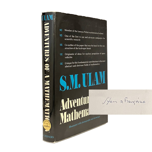 Adventures of a Mathematician by Stanisław Ulam, signed