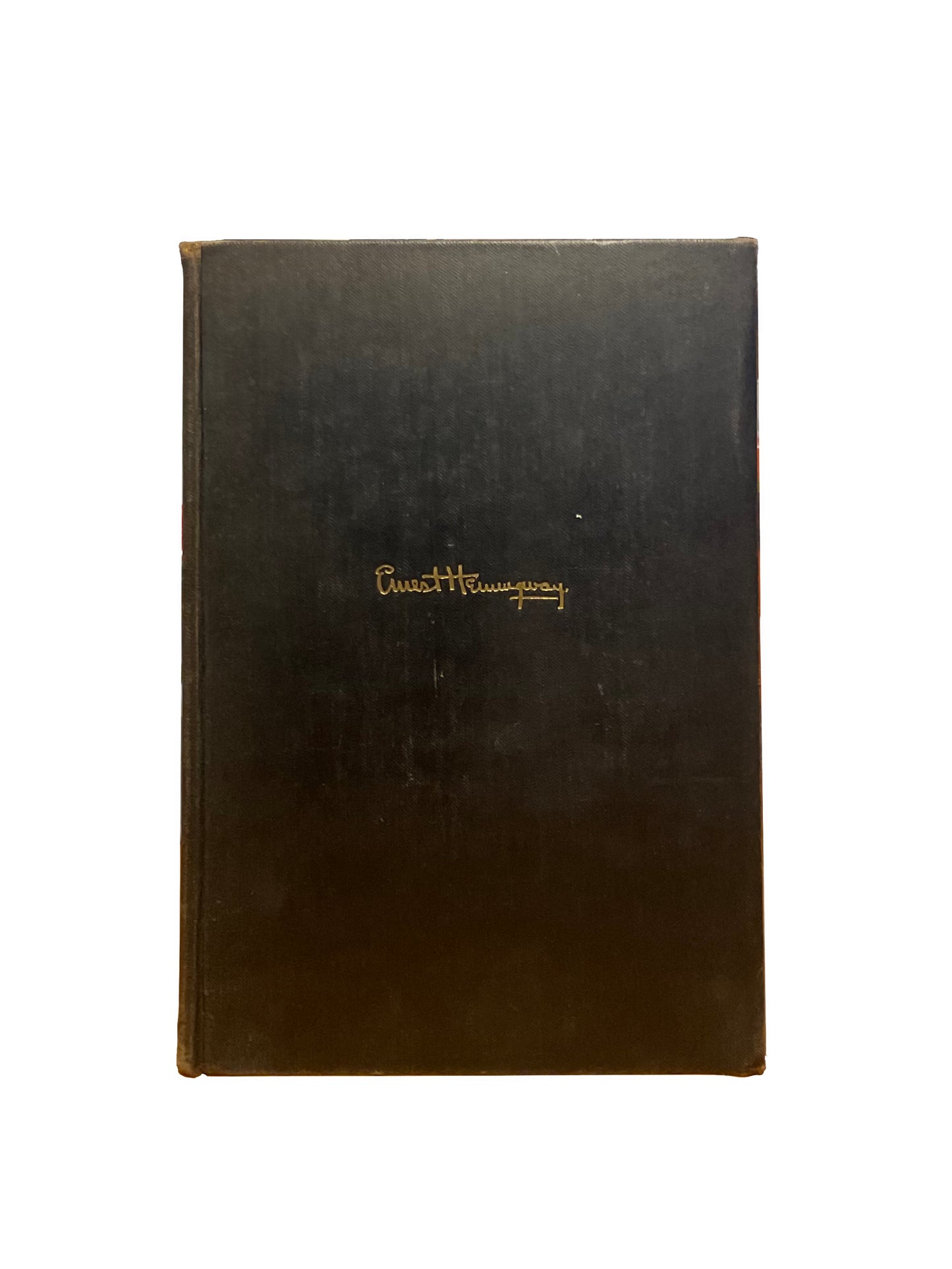 Death in the Afternoon by Ernest Hemingway, owned by Edward Hall