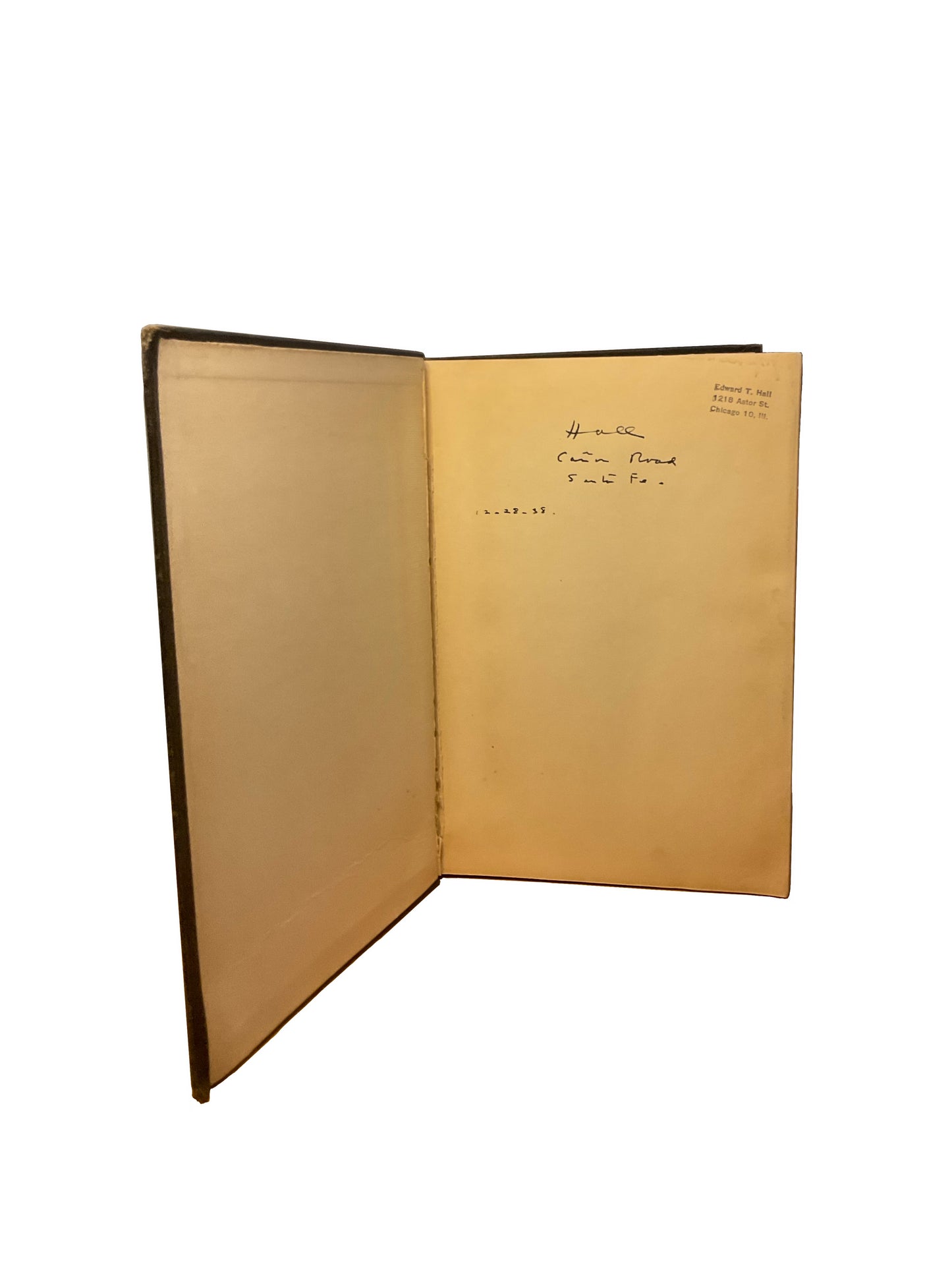 Death in the Afternoon by Ernest Hemingway, owned by Edward Hall