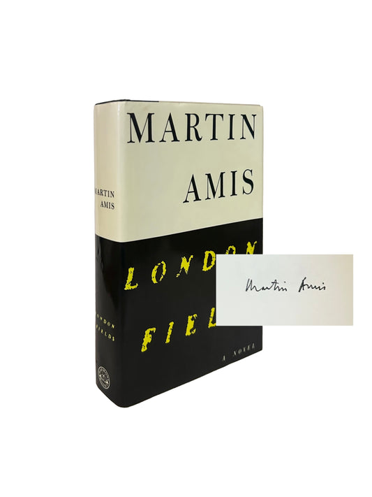 London Fields by Martin Amis, signed