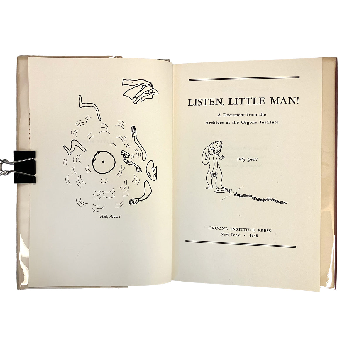 Listen, Little Man! by Wilhelm Reich