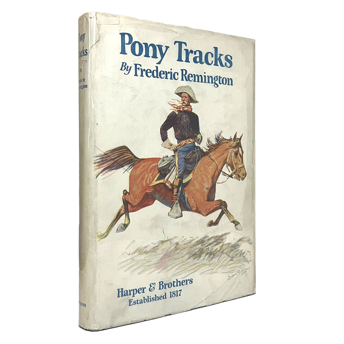 Pony Tracks by Frederic Remington