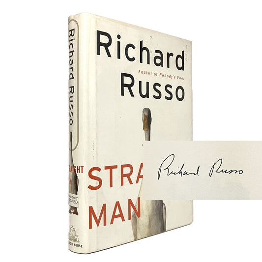 Straight Man by Richard Russo, signed