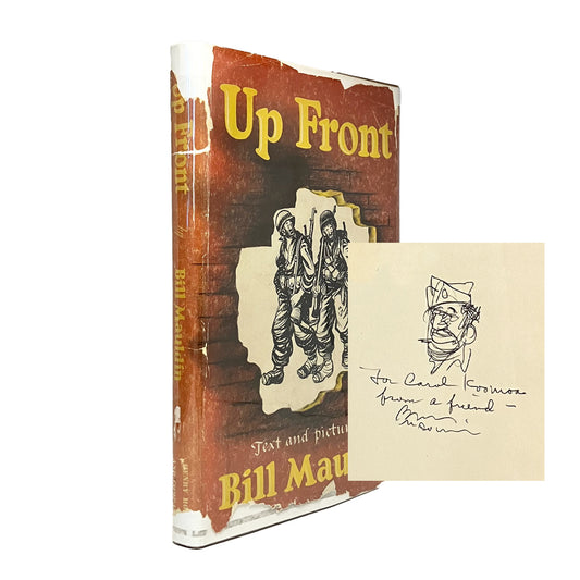 Up Front by Bill Mauldin, signed