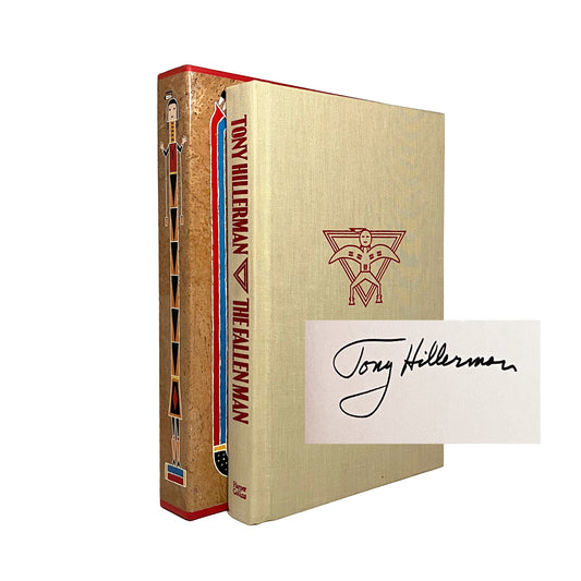 The Fallen Man by Tony Hillerman, signed