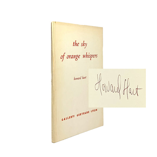 The Sky of Orange Whispers by Howard Hart, signed